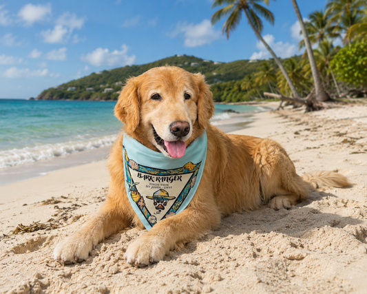 HIGH TIDE BARK RANGER DOG BANDANA