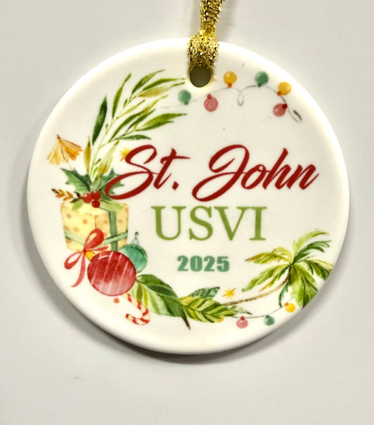 2025 CHRISTMAS ORNAMENT