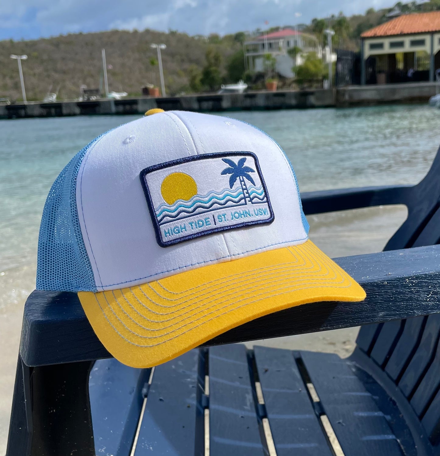 HIGH TIDE SUN WAVE PATCH HAT