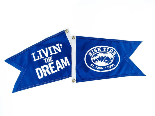 HIGH TIDE BURGEE FLAG