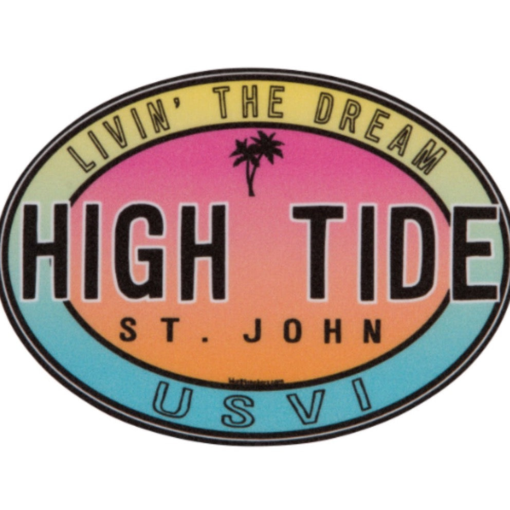 HIPPIE HIGH TIDE MINI STICKER