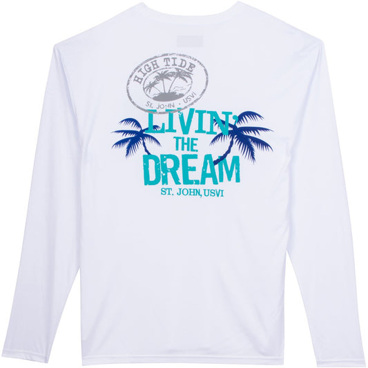 LIVIN' THE DREAM LONG SLEEVE PERFORMANCE SHIRT