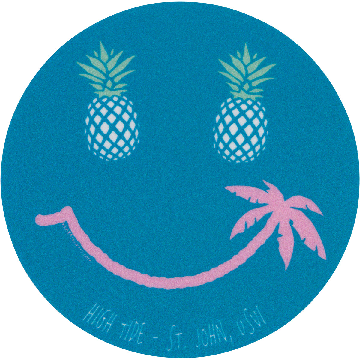 HAPPY PINEAPPLE STICKER