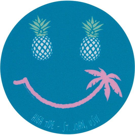 HAPPY PINEAPPLE STICKER