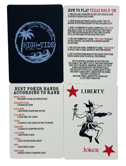 LIVIN’ THE DREAM PLAYING CARDS
