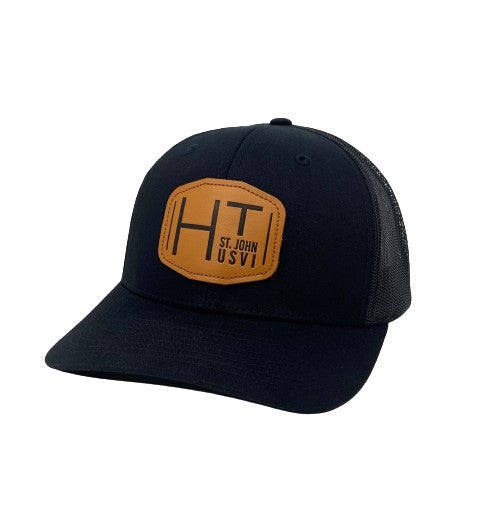 HT LEATHER PATCH HAT