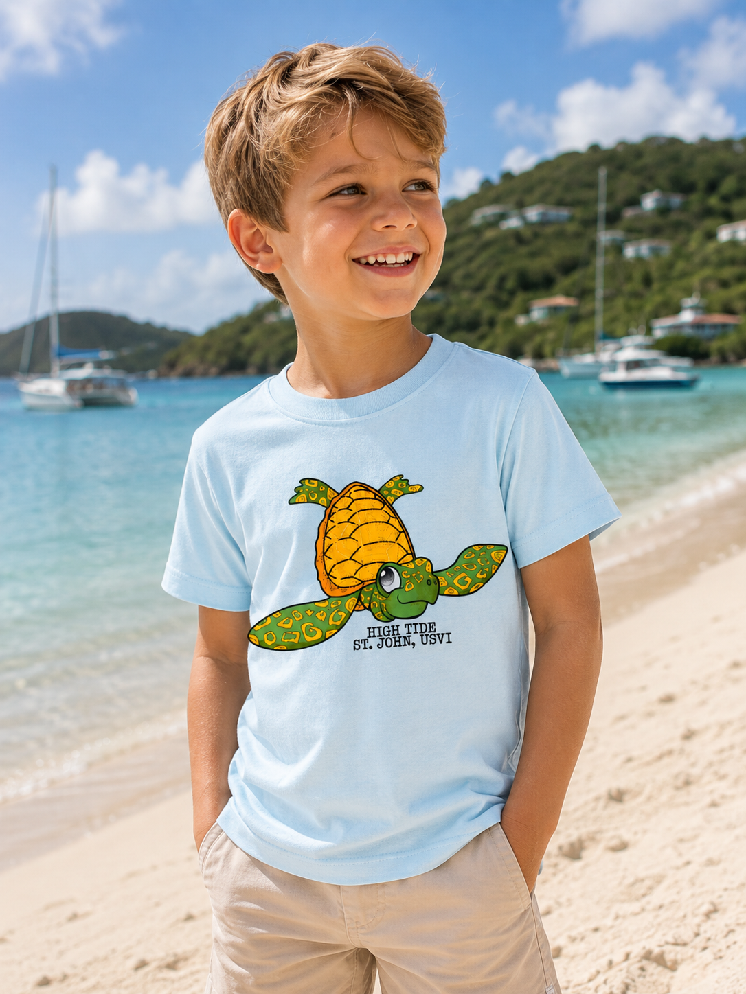 HIGH TIDE KIDS TURTLE T-SHIRT