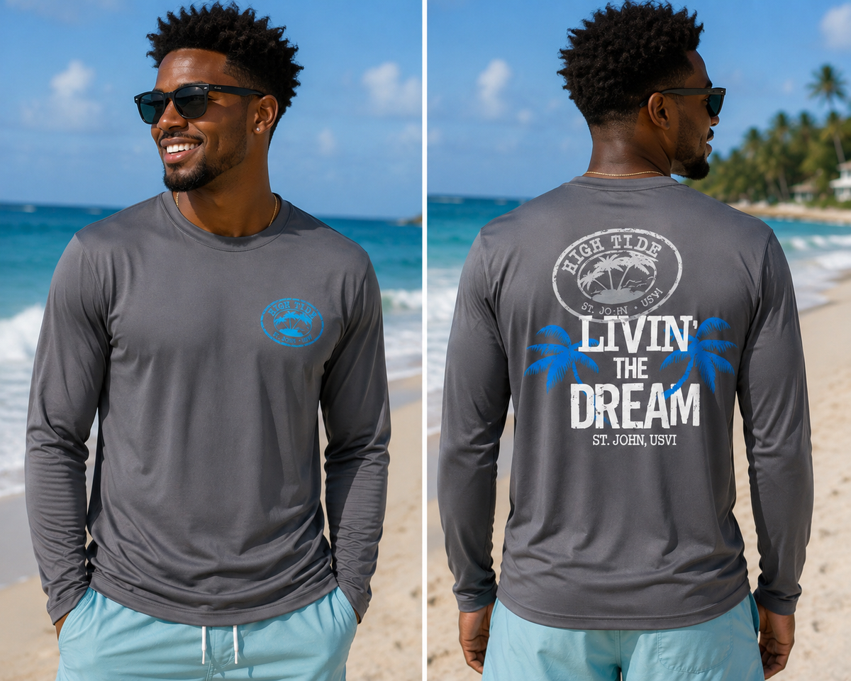 LIVIN' THE DREAM LONG SLEEVE PERFORMANCE SHIRT