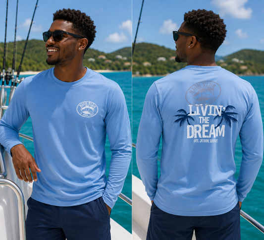LIVIN' THE DREAM LONG SLEEVE PERFORMANCE SHIRT