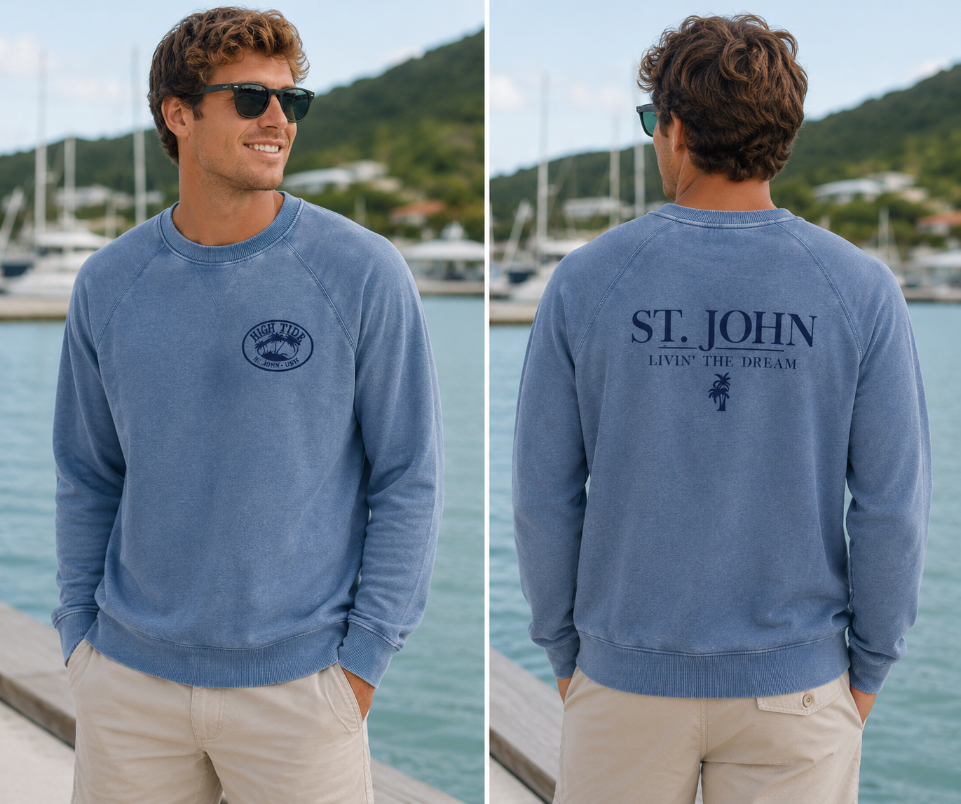 HIGH TIDE UNISEX SWEATSHIRT