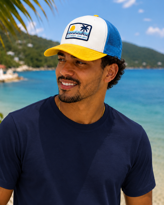 HIGH TIDE SUN WAVE PATCH HAT