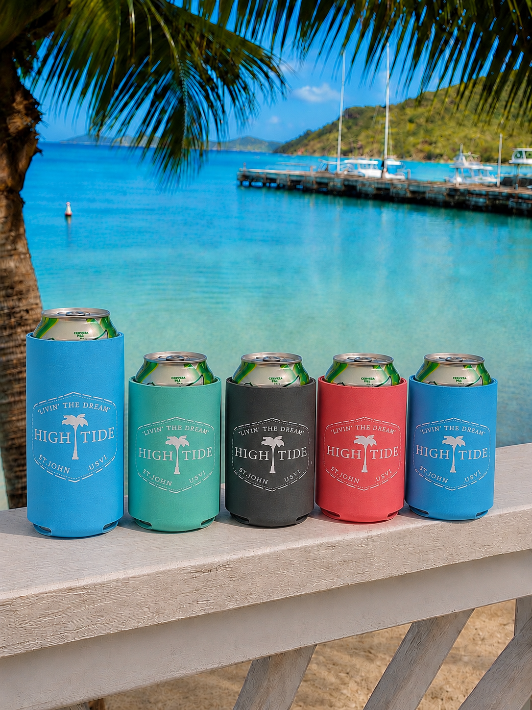 HIGH TIDE KOOZIE
