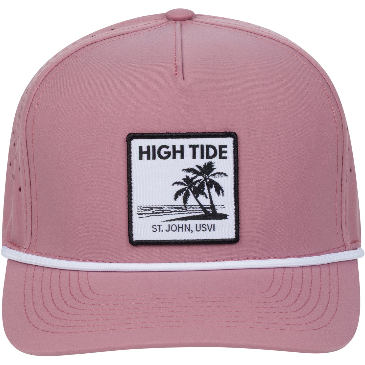 ISLAND PALM WOVEN PATCH HAT