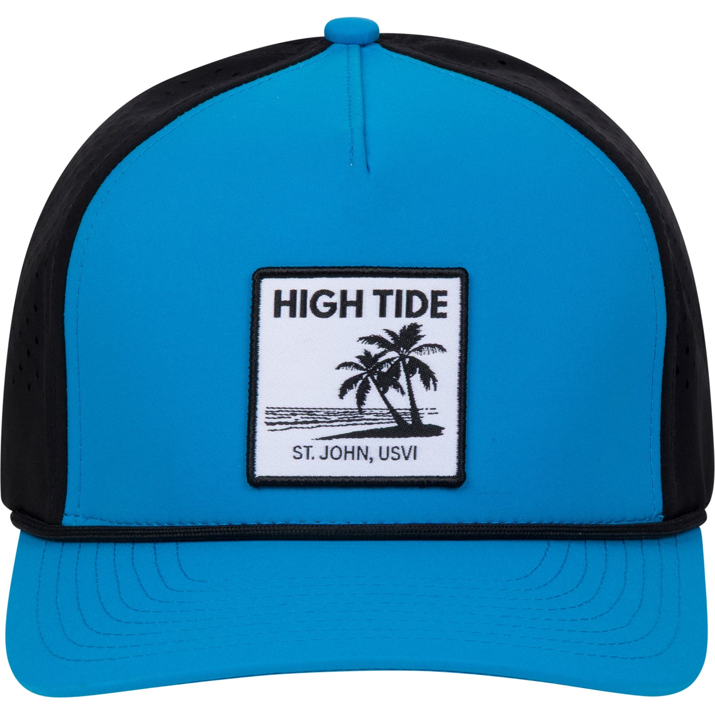 ISLAND PALM WOVEN PATCH HAT