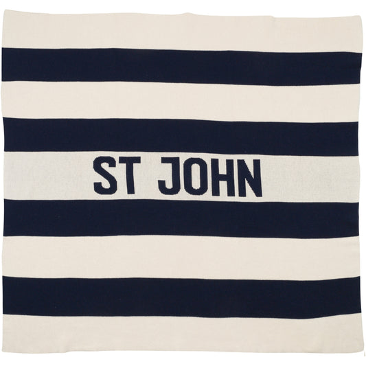 ST JOHN KNIT THROW