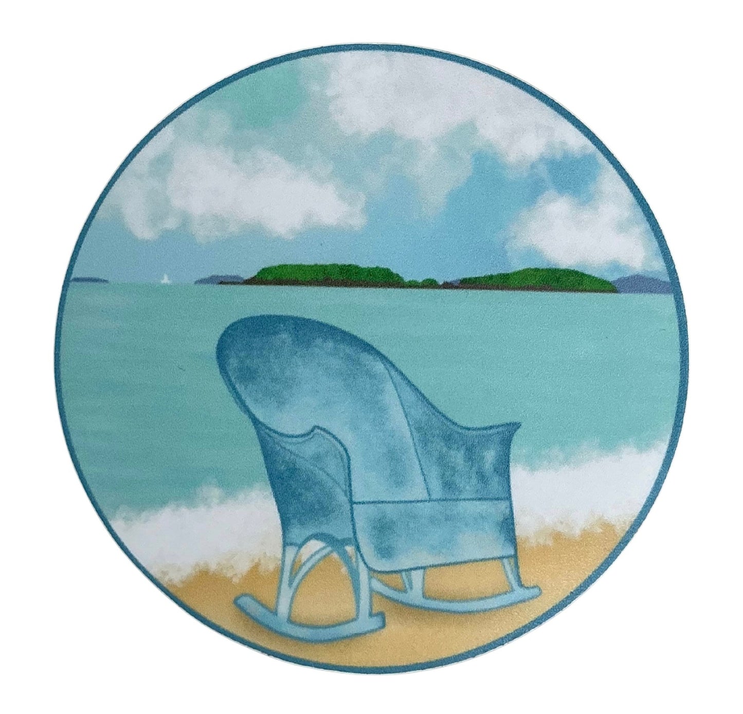 BLUE CHAIR