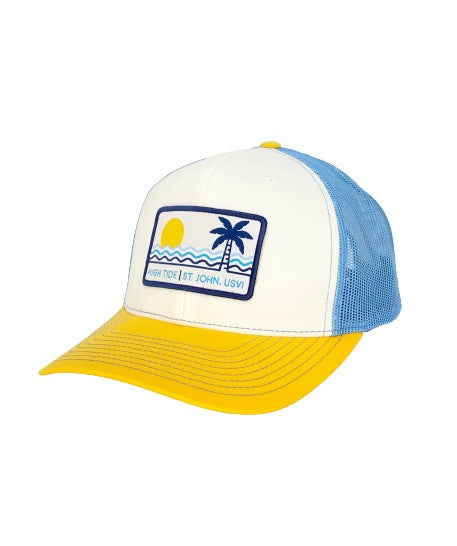 HIGH TIDE SUN WAVE PATCH HAT