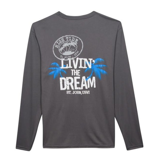 LIVIN' THE DREAM LONG SLEEVE PERFORMANCE SHIRT