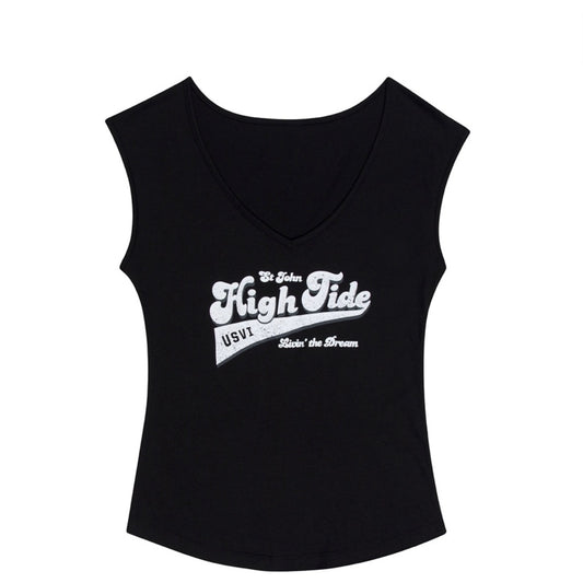 LADIES HIGH TIDE RETRO T-SHIRT