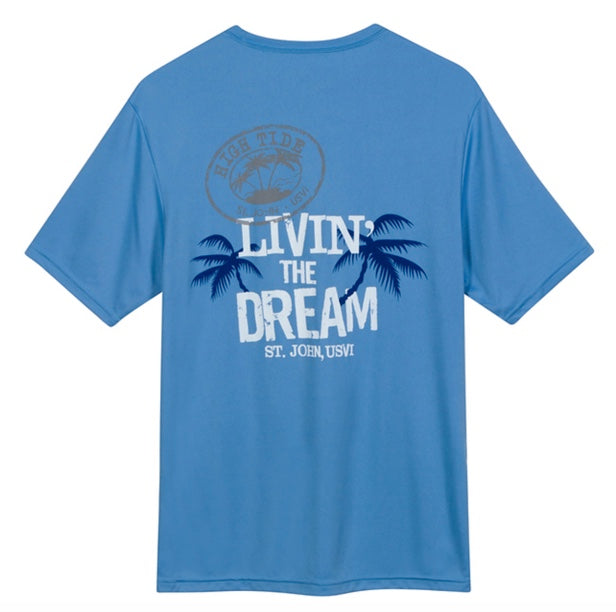 LIVIN' THE DREAM PERFORMANCE SHORT SLEEVE T-SHIRT