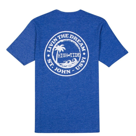 LIVIN' THE DREAM ROUND LOGO T-SHIRT