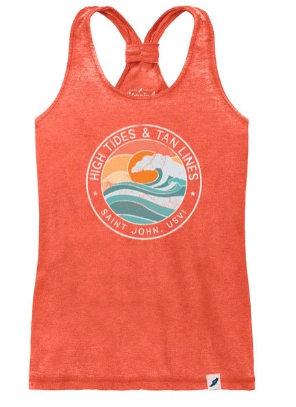 HIGH TIDES & TAN LINES TANK