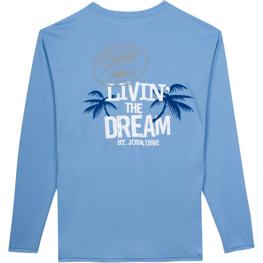 LIVIN' THE DREAM LONG SLEEVE PERFORMANCE SHIRT