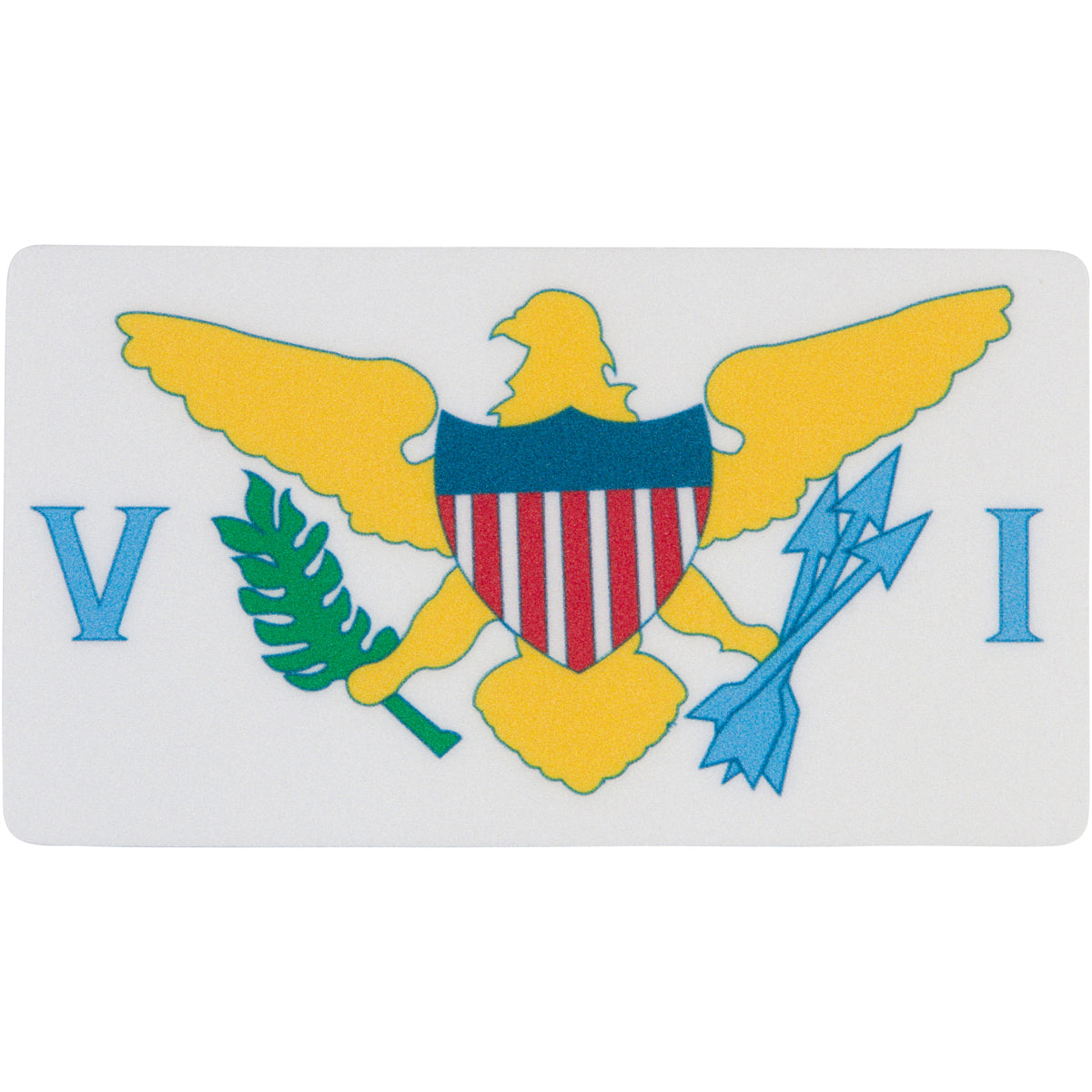 VI FLAG STICKER