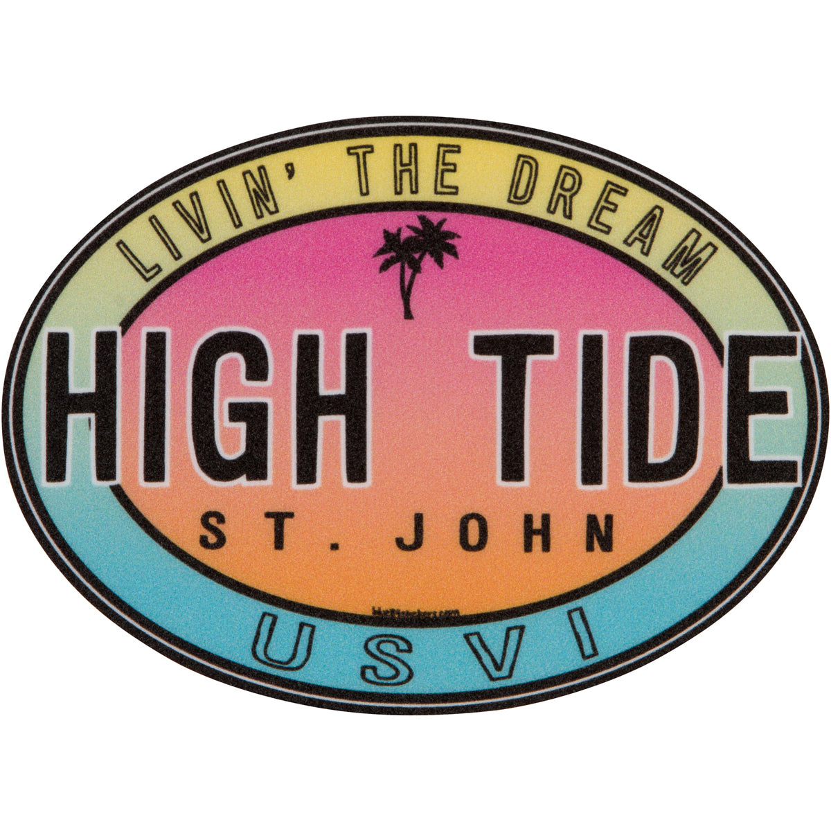 HIPPIE HIGH TIDE STICKER