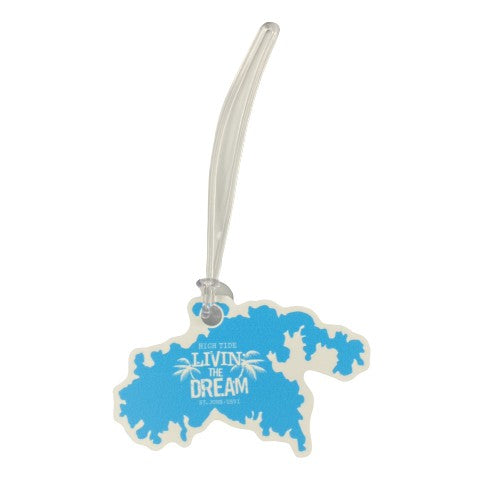 LIVIN' THE DREAM LUGGAGE TAG