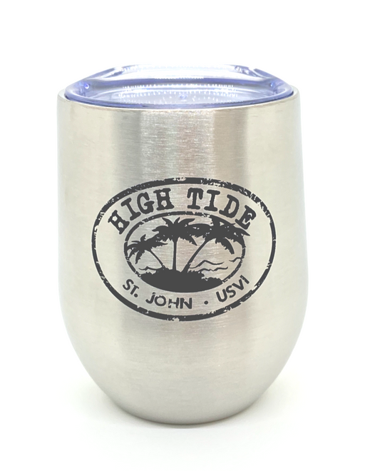 LIVIN' THE DREAM STAINLESS WINE TUMBLER